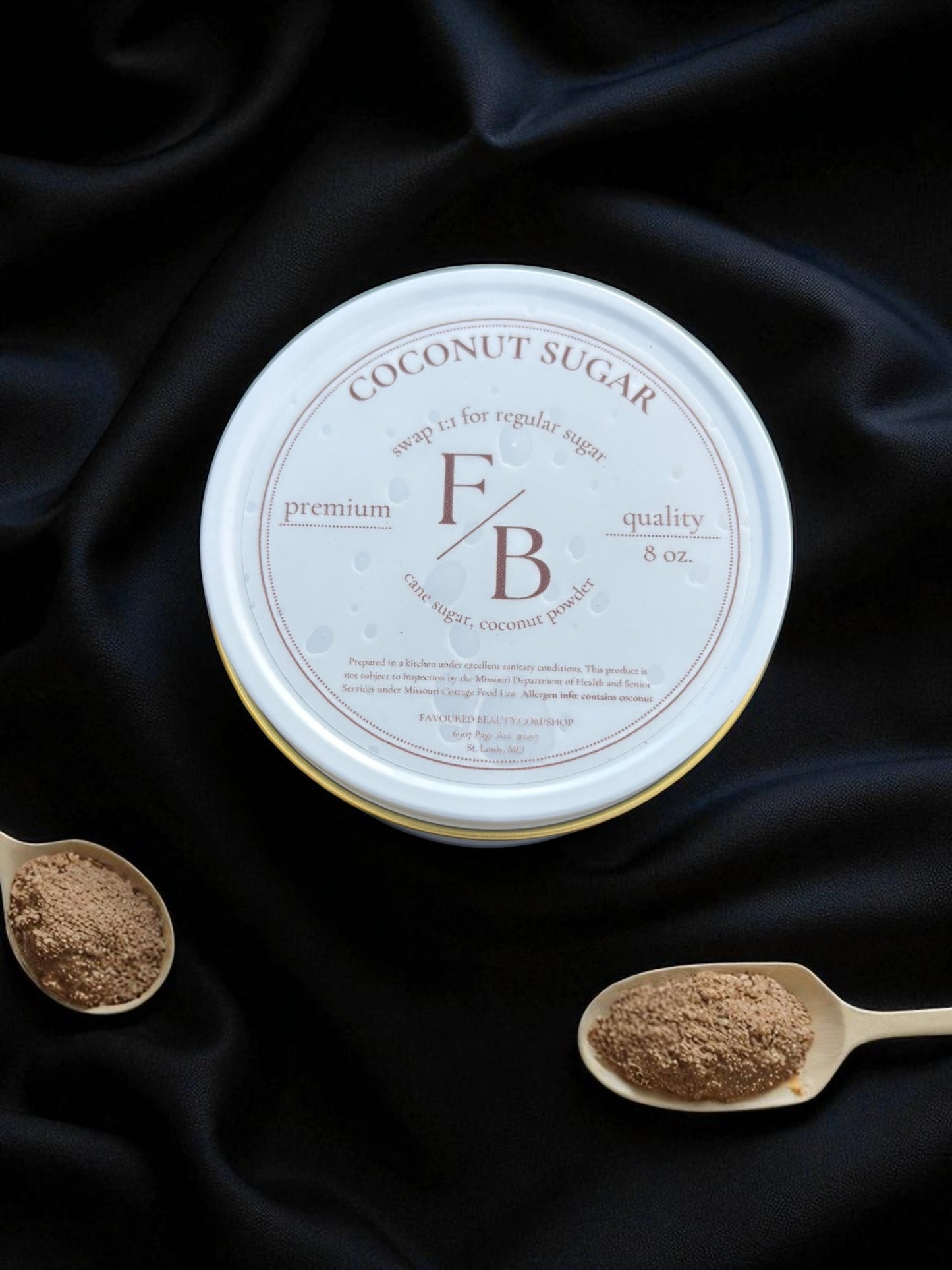 Coconut Sugar – Tropical Flavored Cane Sugar for Baking, Coffee & Desserts